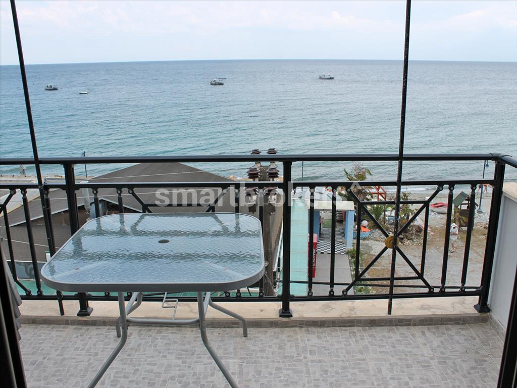 Artistic two bedroom apartment meters from the Aegean Sea on the Olympic Riviera